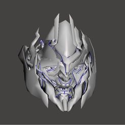 Slide1.jpg Transformers Dark of the moon Megatron head