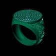 3.jpg Anel de sinete com cacho de diamantes para homens pesados