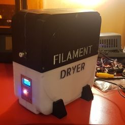 20210101_223838.jpg Free STL file Printable Filament Dryer - Secador de Filamento + Arduino.・3D printer design to download