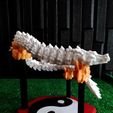3.jpg Articulated dragon stand articulated dragon base