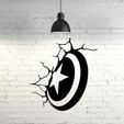 elephant.jpg Captain America Shield 2d wall sculpture