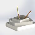 Book-Pen-Holder-4.jpg Book Pen Holder - Pen Holder for Bookshelf Decor 3D print model