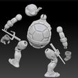 ScreenShot677.jpg Raphael TMNT 6" ACTION FIGURE FOR 3D PRINTING.