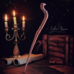 Viktor.jpg Fichier STL Baguette Viktor Krum- Harry Potter・Modèle pour impression 3D à télécharger