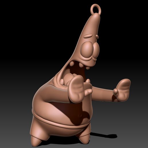 1.jpg Patrick Star Keychain