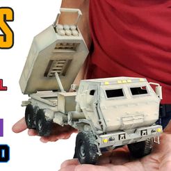 2.jpg OBJ file Himars missile launchers 1/16 and 1/25 scale・Model to download and 3D print
