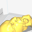 4.png Fichier STL Peur - Œuvre d'art・Modèle à télécharger et à imprimer en 3D
