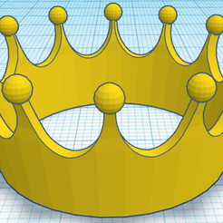 corona.png Fichier STL couronne・Modèle imprimable en 3D à télécharger