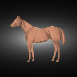 Без-названия-render.png STL-Datei Pferd・3D-druckbares Design zum Herunterladen