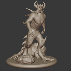 The-Daemon.png The Spiked Daemon 3D model for Printing