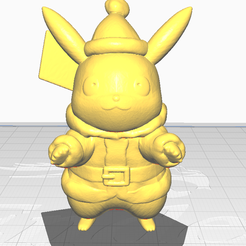 Captura-de-pantalla-153.png STL-Datei Pikachu im Urlaubsstil kostenlos・3D-druckbare Vorlage zum herunterladen