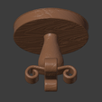 FancyTable-05.png Fancy Round Wooden Table ( 28mm )