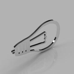 Bulb v2.jpg STL file Bulb Earrings・3D printer design to download, miniul