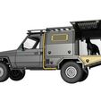 13.jpg TOYOTA LAND CRUISER FJ75 WITH REAR TRAY FOR 1 TO 10 SCALE