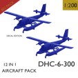D11.png DHC-6-300 (1 IN 12) PACK <DECAL EDITION INCLUDED>
