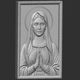 A9.jpg Pingente Virgem Maria 5 Modelo de impressão 3D