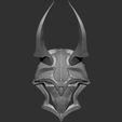 BW-Jhin-Front.jpg Blood Moon Jhin Mask 3D Files - Easy Assembly, Clean & Battle-Worn Versions, Wearable Replica