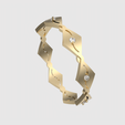 rotating_65.png Anillo geométrico único en 3D