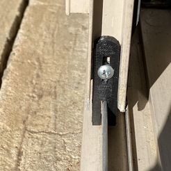 doorguides.jpg Файл STL Направляющие для безопасных раздвижных дверей・Модель 3D-принтера для скачивания