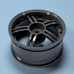 5plit.png STL file 1/10 RC Rim - 5plit・3D printable model to download