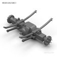1.jpg 3D-Datei Hinterachse MK.1・3D-druckbares Modell zum Herunterladen