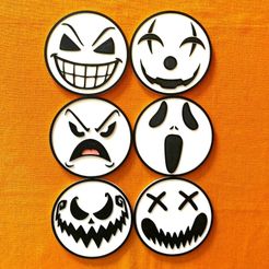 377150544_888778749331450_7775066299264562535_n.jpg Fichier STL Kit Halloween Coaster 1・Idée pour impression 3D à télécharger