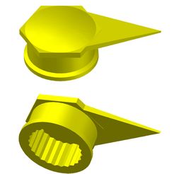 Jub-Nuts-indicator.jpg STL-Datei Truck tire loose indicator・Design für 3D-Drucker zum herunterladen