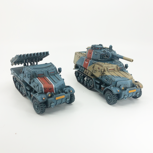 Rodela Halftrack Variants