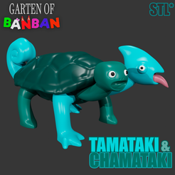 STL file Garten of Banban 2 (Nabnab&Seline) 🎲・3D printer model to  download・Cults
