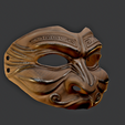 Mask-13-etnic-4.png Oni Mask 13 Etnic Demon Half Face
