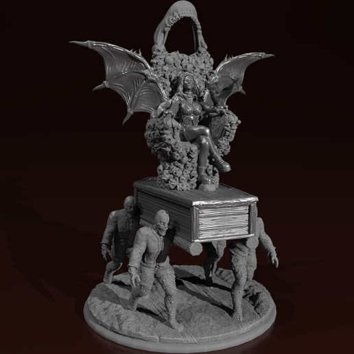 Vampire Skull Throne