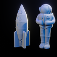 1.png Download STL file rocket • 3D printer object, 3dFix