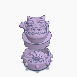 Captura-de-Pantalla-2022-10-24-a-las-2.00.36.jpg Fichier STL GRINDER HALLOWEEN MONSTER 60x60x45mm WEED EASY PRINT GRINDER GRINDERKING TURBINE 40 MM FDM _SLA・Modèle imprimable en 3D à télécharger