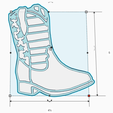 American-Flag-Boot.png American Flag Boot Freshie Mold