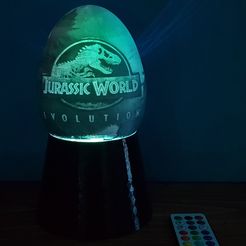 20220115_181055.jpg Jurassic Park Lithophane Eggs x7
