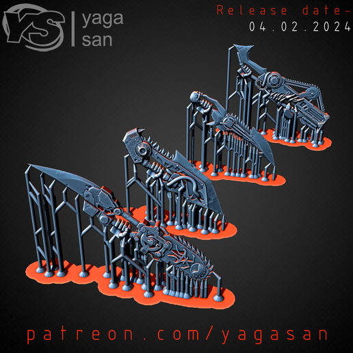 4.png Chaos Chainsaw Weapons KitBASH Pack