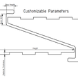 parameters.png Parametric (FreeCad) Lasercut Book Stand / Photo Frame