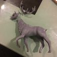 5.jpg printable deer stylized statue figure