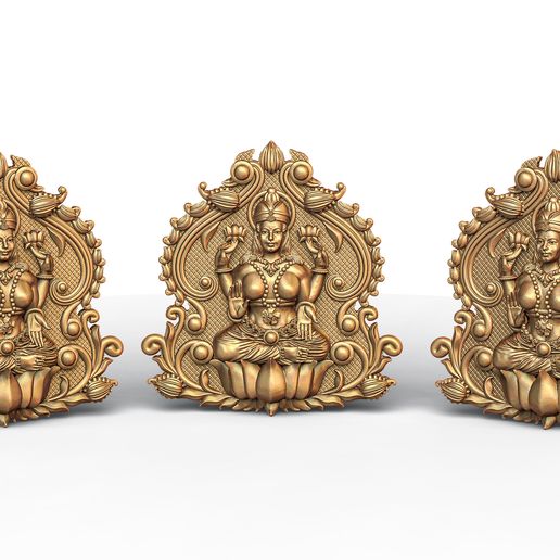 Laxmi JI Goddess Model 04 3D model