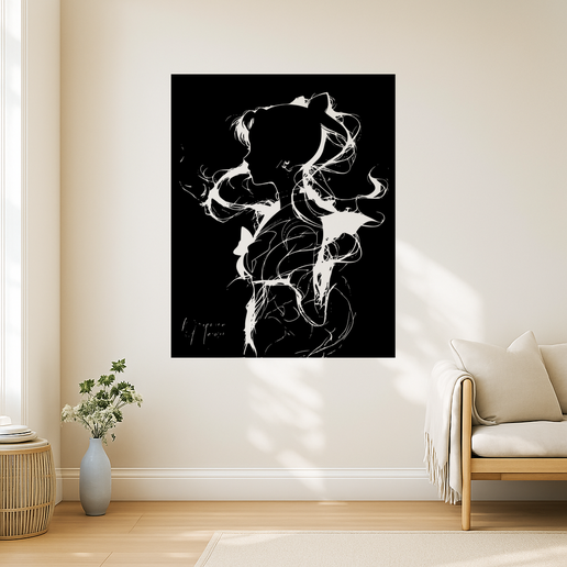 Sailor Moon - Sailor Uranus Stormy Sky