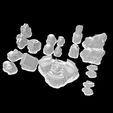Custom_Telemon_Render_5_Supports.jpg STL file CUSTOM CUSTODES TELEMON DREADNOUGHT (FIST & CANNON LOADOUTS)・3D printer model to download
