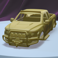 a001.png FORD F-150 RAPTOR MONSTER TRUCK 2019 (1/24) carrosserie imprimable