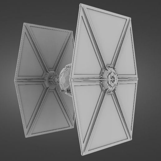 stl file tie line fighter 3d printable design to download cults