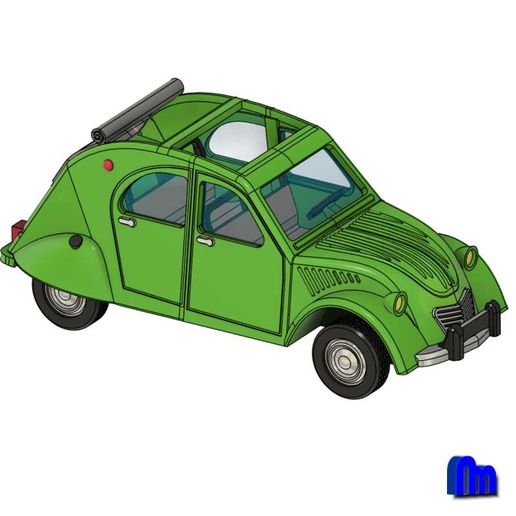 2cvresine-5.jpg 2 CV scale HO resin