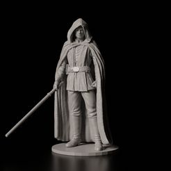 untitled3.jpg Fichier STL Luke Skywalker Chevalier Jedi Le Mandalorien・Modèle pour impression 3D à télécharger