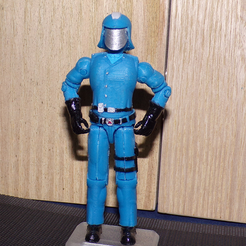 CC-1.png 3D file JOETOTYPE 1 - Comic Commander・3D printing design to download