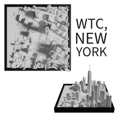 WTC_1.png Archivo STL Modelo 3d del WTC, Nueva York・Plan imprimible en 3D para descargar