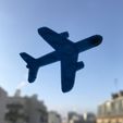 7.JPG Free STL file Plane keychain or pendant・3D print object to download