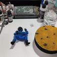 VEGETA VS FREZZER DIORAMA