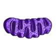 Mitochondria Cell Education Model Matrix.stl Highly Detailed Mitochondria Educational Model MineeForm FDM 3D Print STL File
